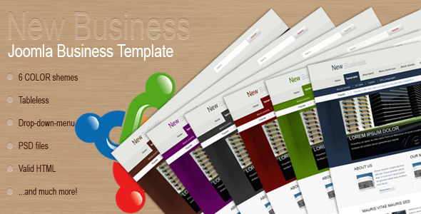 Business Joomla 1.5 template