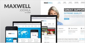 Maxwell - Multipurpose Joomla Template